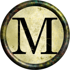 Typewriter Key M